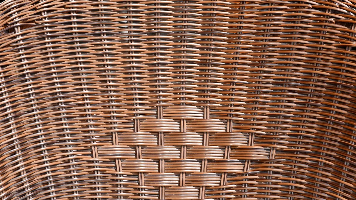 armchair, case, caning, braiding, pattern